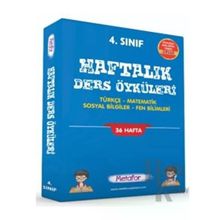 4. Sınıf 36 Hafta Haftalık Ders Öyküleri Föyleri Metafor Yayınları