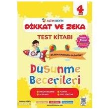 4. Sınıf Altın Beyin Dikkat ve Zeka Kitabı