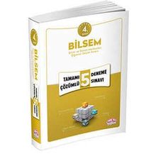 4. Sınıf Bilsem Tamamı Çözümlü 5 Deneme Sınavı Editör Yayınları