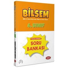 4. Sınıf Bilsem Tamamı Çözümlü Soru Bankası - Data Yayınları