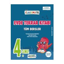 4.Sınıf Classmate Tüm Dersler Evde Tekrar Kitabı Okyanus Yayıncılık