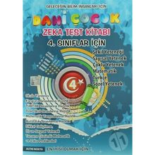 4.Sınıf Dahi Çocuk Bilsem Zeka Kitabı Altın Nokta Yayınları