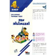 4. Sınıf Fen Bilimleri Çek Kopart Yaprak Test - Açı Yayınları