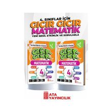 4. Sınıf Gıcır Gıcır Matematik 1 ve 2. Kitap Ata Yayıncılık