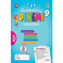4. Sınıf Tek Deneme Sınavı Kitabım Palme Yayınları