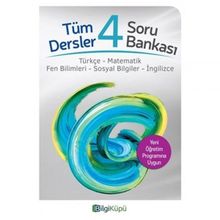 4.Sınıf Tüm Dersler Soru Bankası Bilgi Küpü Yayınları