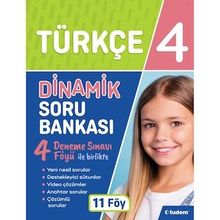 4. Sınıf Türkçe Dinamik Soru Bankası - Tudem Yayınları