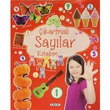 +4 Yaş Çıkartmalı Sayılar Kitabım - Civciv Yayınları