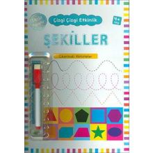 +4 Yaş Çizgi Çizgi Etkinlik Şekiller-Kukla Yayınları