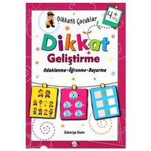 +4 Yaş Dikkatli Çocuklar Dikkat Geliştirme-Kukla Yayınları