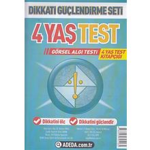 4 Yaş Test Görsel Algı Seti - 4 Yaş Test Kitapçığı - Doç. Dr. Osman Abalı