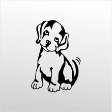 40 cm Yavru Köpek Folyo Sticker