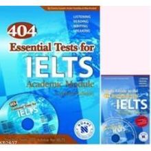 404 ESSENTIAL TESTS FOR IELTS WITH MP3 CD AND CD-ROM - KOLEKTIF