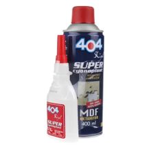 404 Süper Hızlandırıcı Mdf 400 ml Aktivatör + 100 gr Hızlı Yapıştırıcı