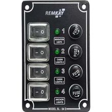 4'lü Switch Panel Izoleli Sigorta Paneli