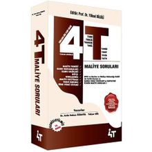 4T Yayınları Tamamı Çözümlü Özgün Maliye Soruları 14. Baskı