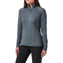 5.11 Stratos 1 4 Zip Turbulence Gri Kadın Sweatshirt