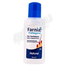 5 Adet Farnia Naturel Aseton 80 ml