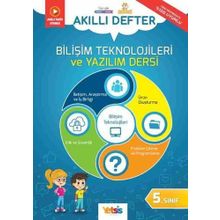 5. Sınıf Bilişim Teknolojileri ve Yazılım Akıllı Defter - Yetsis Yayınları
