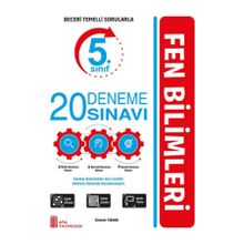 5. Sınıf Fen Bilimleri 20 Deneme Sınavı - Ata Yayıncılık