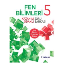 5. Sınıf Fen Bilimleri Kazanım Odaklı Soru Bankası - Tudem Yayınları