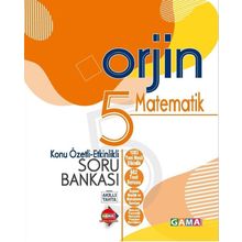 5. Sınıf Matematik Orjin Etkinlikli Konu Özetli Soru Bankası-Gama Okul Yayınları