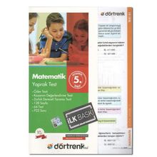 5. Sınıf Matematik Yaprak Test Dörtrenk Yayınları