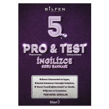 5. Sınıf Pro & Test İngilizce Soru Bankası - Bilfen Yayınları