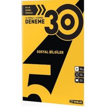 5. Sınıf Sosyal Bilgiler 30'lu Deneme - Hız Yayınları