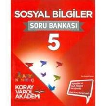 5.Sınıf Sosyal Bilgiler Soru Bankası - Koray Varol Yayınları