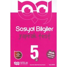 5. Sınıf Sosyal Bilgiler Yaprak Test Nitelik Yayınları