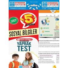 5. Sınıf Sosyal Bilgiler Yeni Nesil Video Çözümlü Yaprak Test-Evrensel İletişim Yayınları