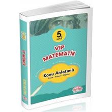 5. Sınıf VIP Matematik Konu Anlatımlı - Editör Yayınları
