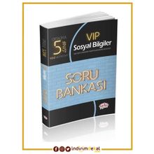 5. Sınıf VİP Sosyal Bilgiler Soru Bankası Editör Yayınları