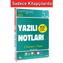 5. Sınıf Yazılı Notları 2. Dönem 1. Yazılı-Tonguç Akademi