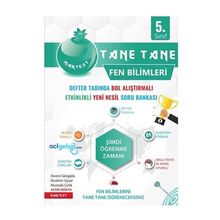 5. Sınıf Yeşil Tane Tane Fen Bilimleri Soru Bankası Nartest Yayınevi