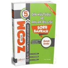 5. Sınıf Zoom Serisi Din Kültürü ve Ahlak Bilgisi Soru Bankası-Günay Yayınları