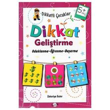 +5 Yaş Dikkatli Çocuklar Dikkat Geliştirme-Kukla Yayınları