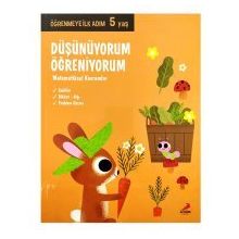 5 Yaş Düşünüyorum Öğreniyorum Kitabı-Erdem Yayınları
