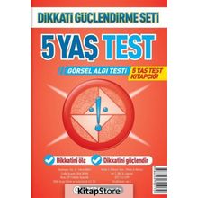5 Yaş Test Görsel Algı Seti - 5 Yaş Test Kitapçığı - Doç. Dr. Osman Abalı