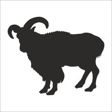 50 cm Dağ Keçisi Folyo Sticker