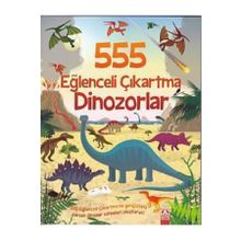 555 Eğlenceli Çıkartma - Dinozorlar - kollektif