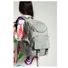 571 Collections 571-1H Ultra Hafif Çok Cepli Su Geçirmez Gri Renk Unisex Sırt Çantası