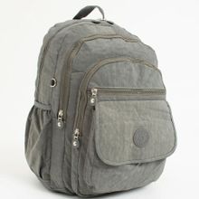 571 Collections 571-2A Ultra Hafif Çok Cepli Su Geçirmez Gri Renk Unisex Sırt Çantası