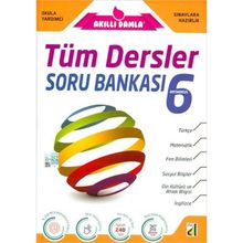 6. Sınıf Akıllı Tüm Dersler Soru Bankası Damla Yayınevi