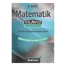 6. Sınıf Bloktest Matematik Kılavuz Deneme Bloktest Yayınları
