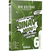 6.Sınıf Din Kültürü ve Ahlak Bilgisi Deneme Pruva Akademi