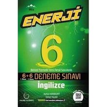 6. Sınıf Enerji İngilizce Deneme Sınavı 6+6 On İkili Palme Yayınları