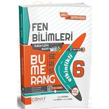 6. Sınıf Fen Bilimleri Bumerang Serisi Etkinlikli Akıllı Kitap Defter - Günay Yayınları