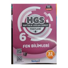 6. Sınıf Fen Bilimleri HGS Testleri 32 Hafta Seviye Yayınları